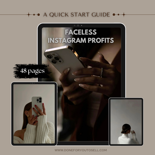 Faceless Instagram Profits Ebook